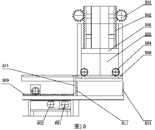 A fully automatic production line for fruit core shaping and expelling gas in the core