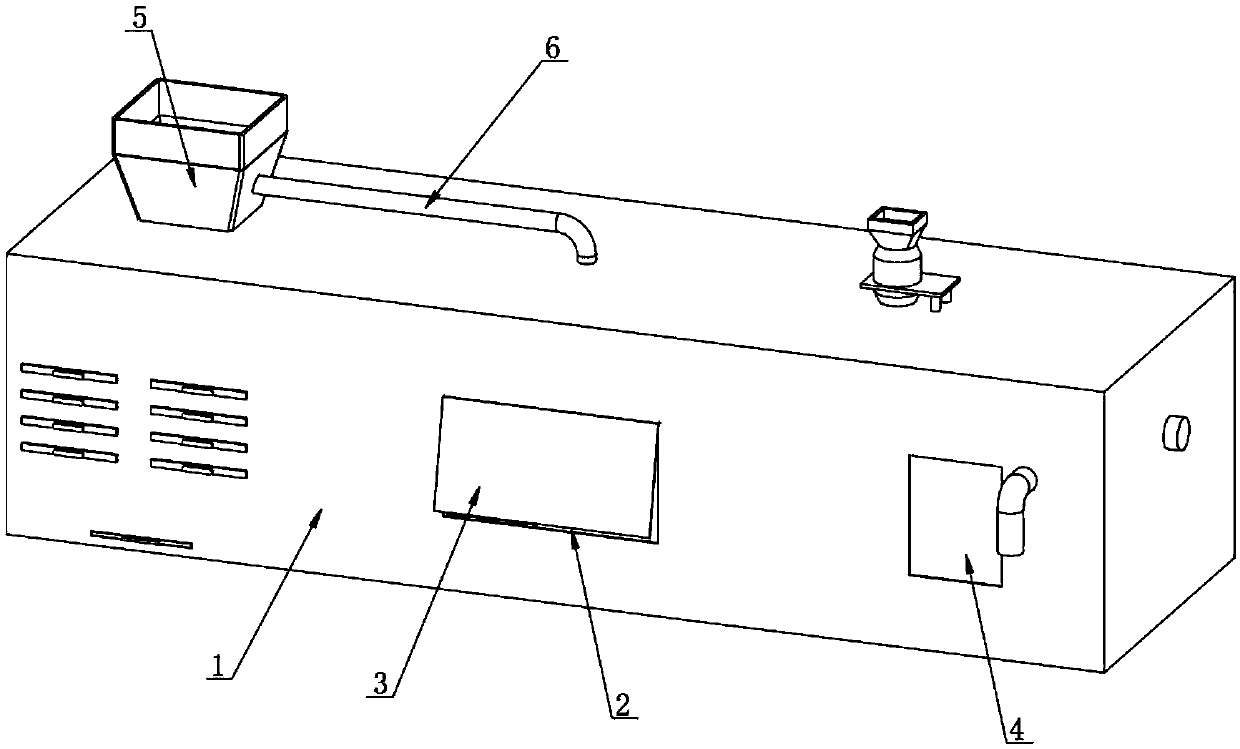 Urban sewage treatment reclaimed water circulating filtration device