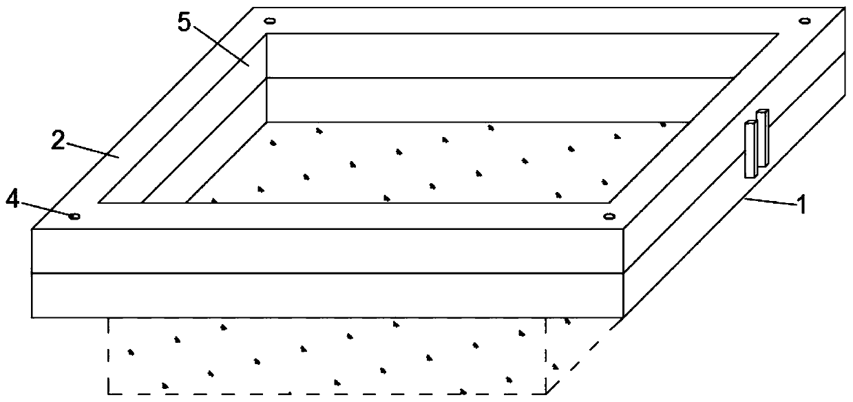 Fixing device used for installing shock absorbing safety bin ventilating device