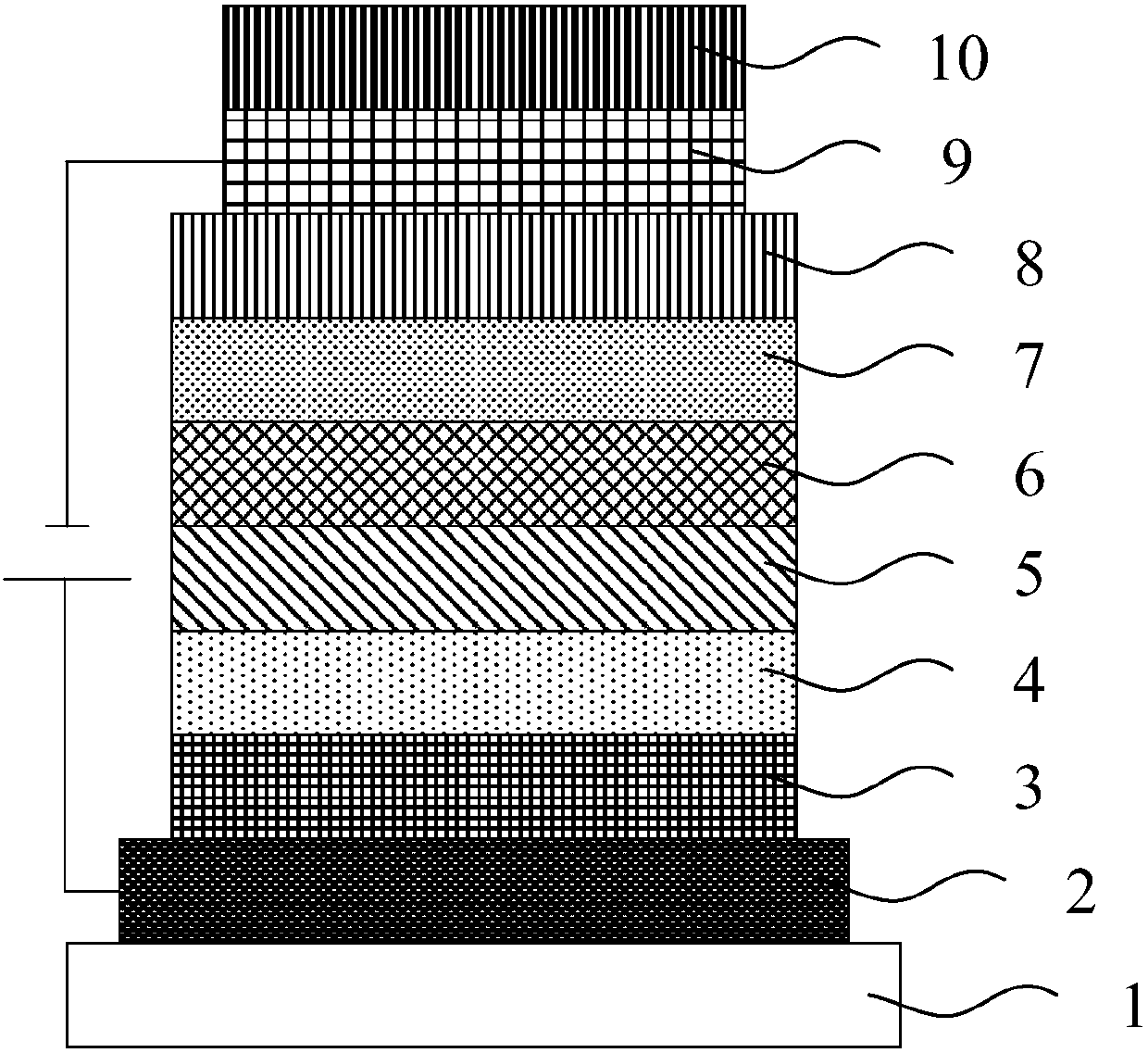 Capping layer, OLED display panel comprising capping layer and electronic device