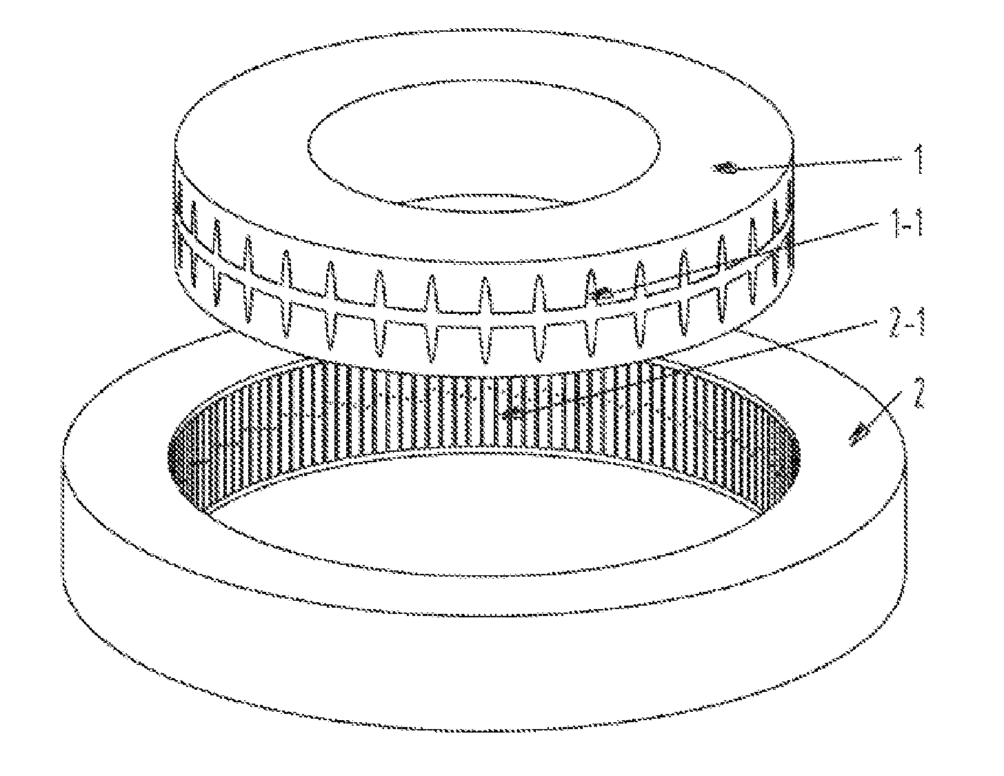 Electric field type time-grating angular displacement sensors