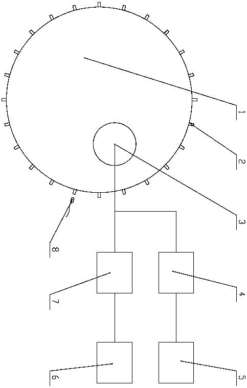 Discharge control device and method for a disc filter