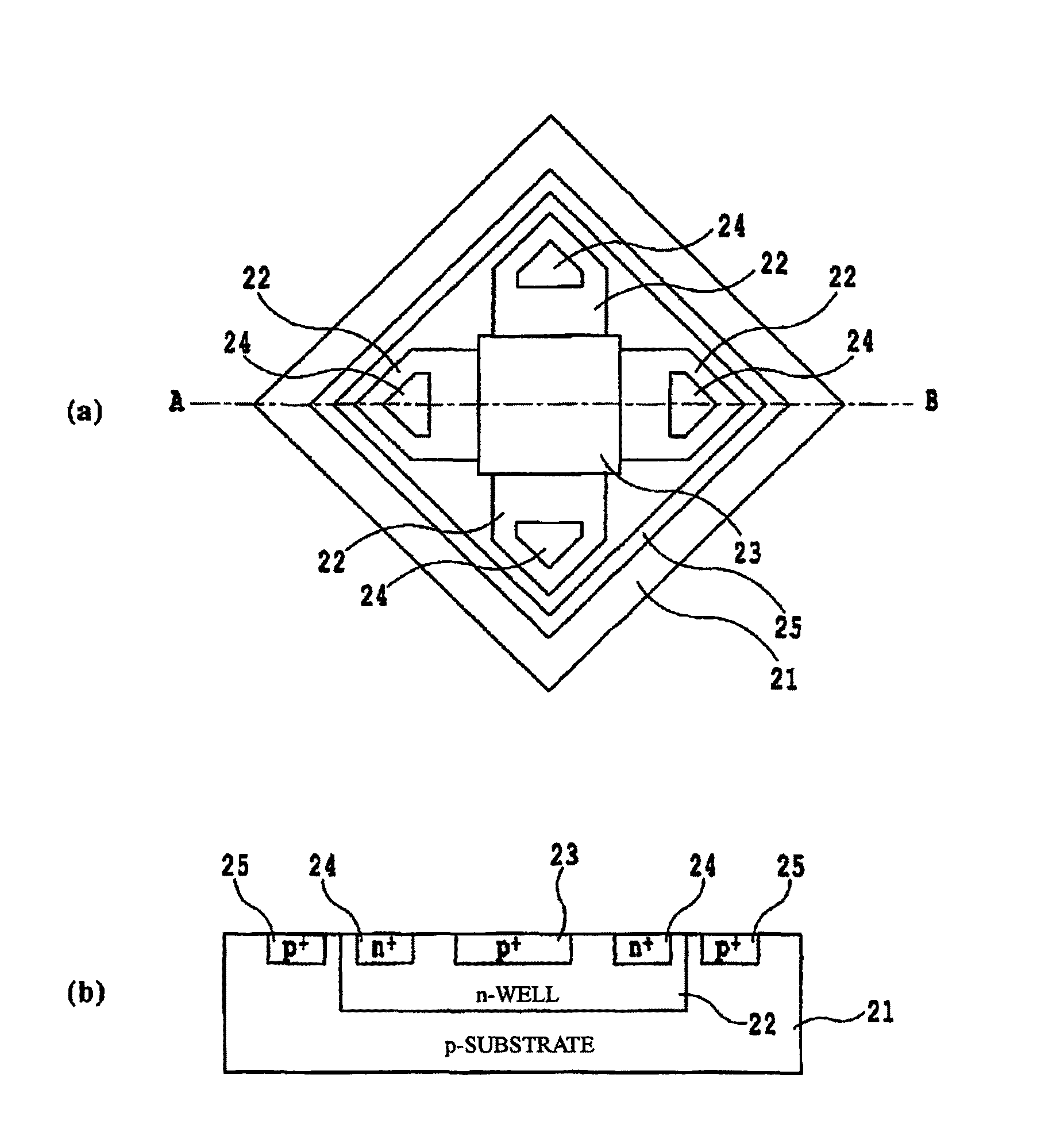 Hall element and magnetic sensor