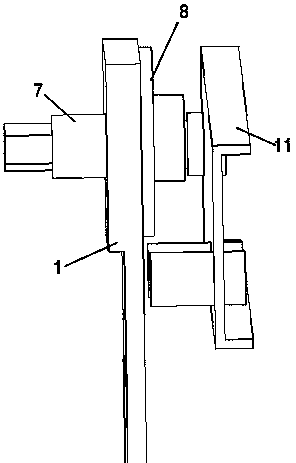 Planetary-wheel cantilever-type planting mechanism