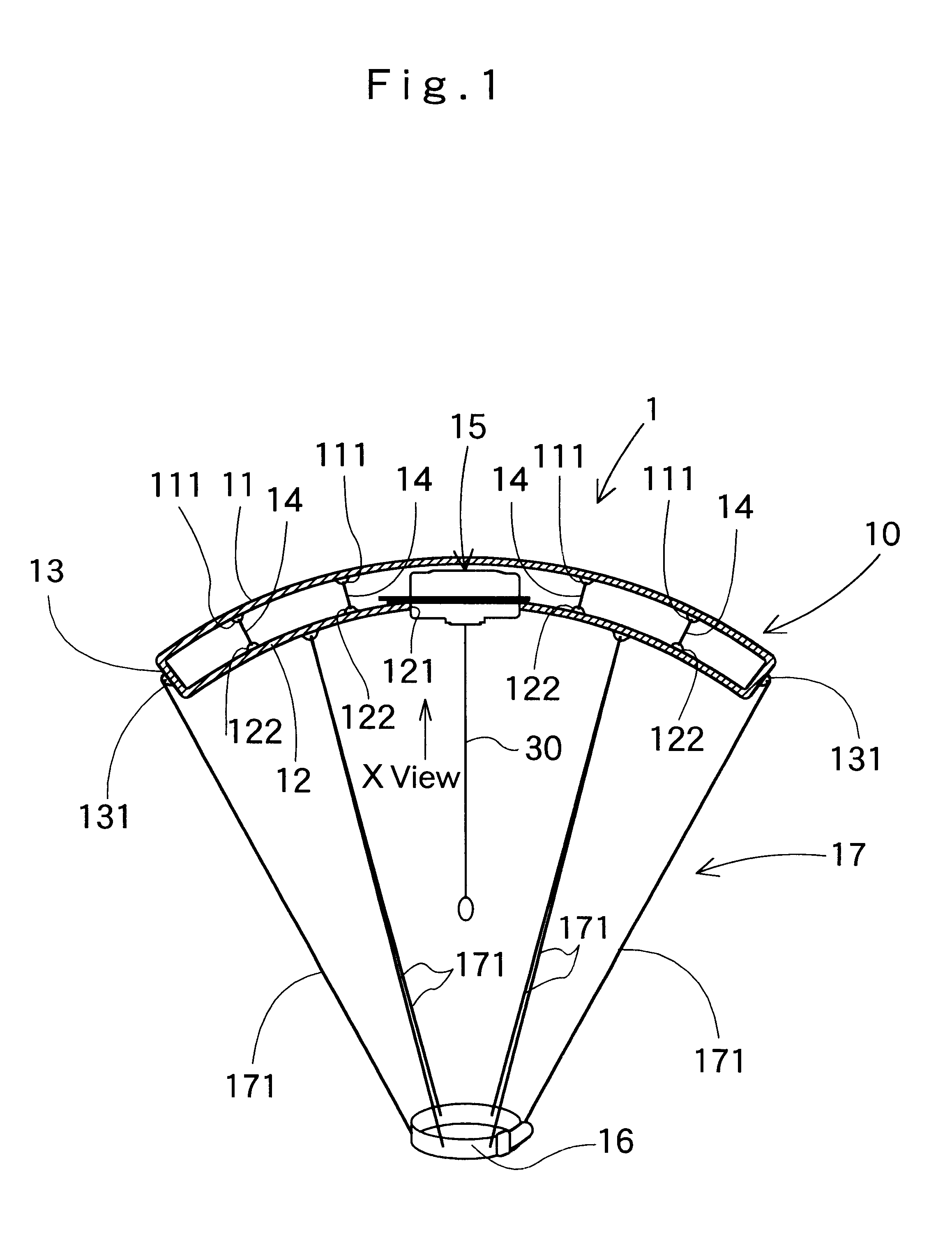 Emergency parachute