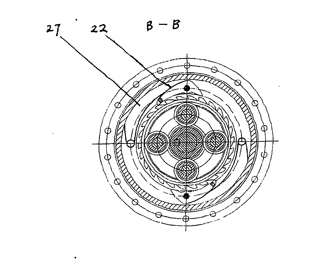 Automatic transmission of bicycle