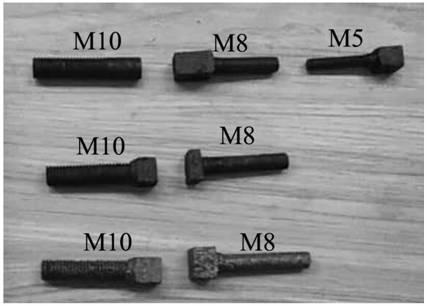 Ceramic-based composite material screw, and preparation method thereof