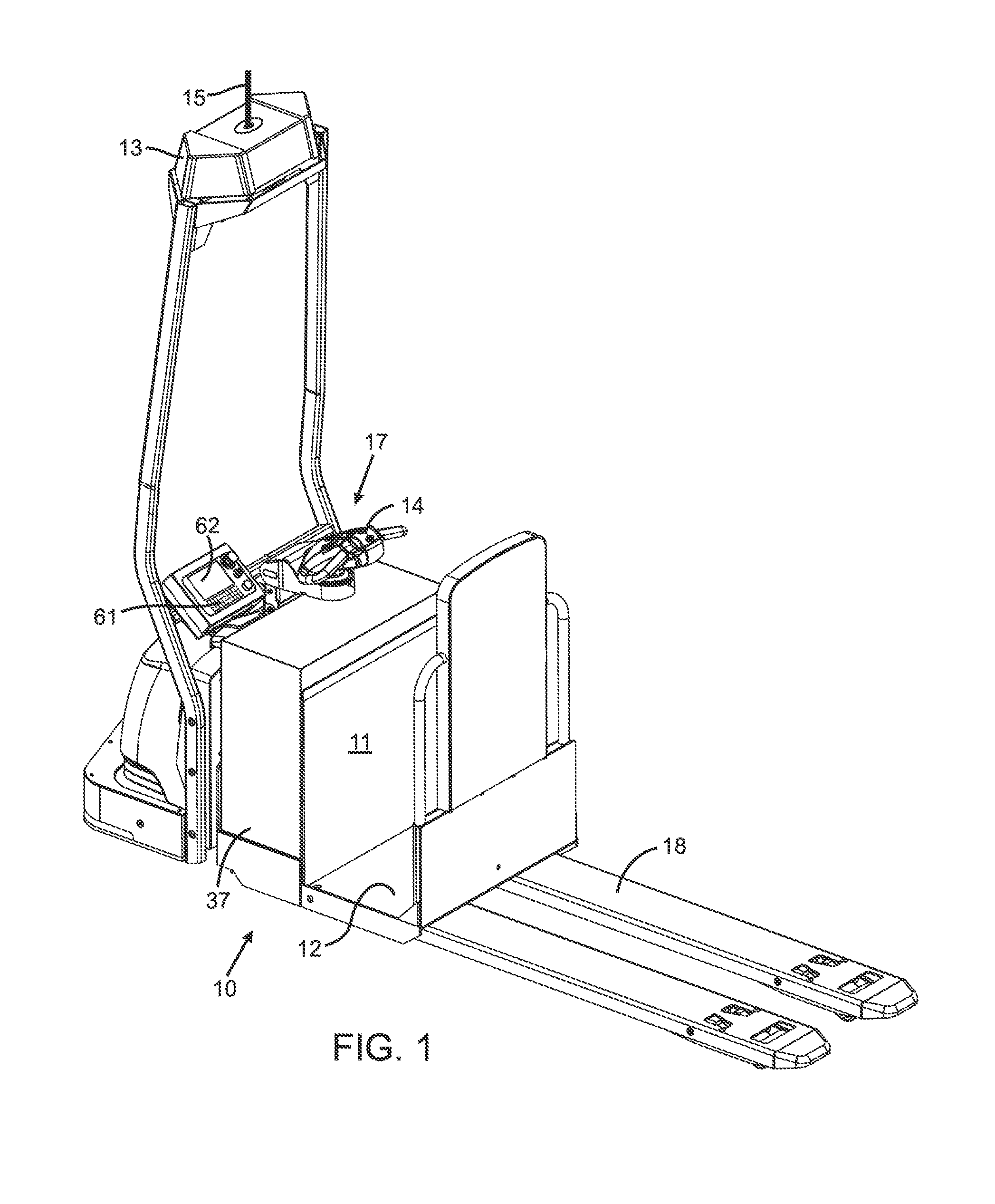 Integration of an autonomous industrial vehicle into an asset management system