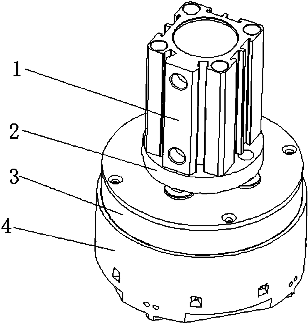 Magnet gripping device