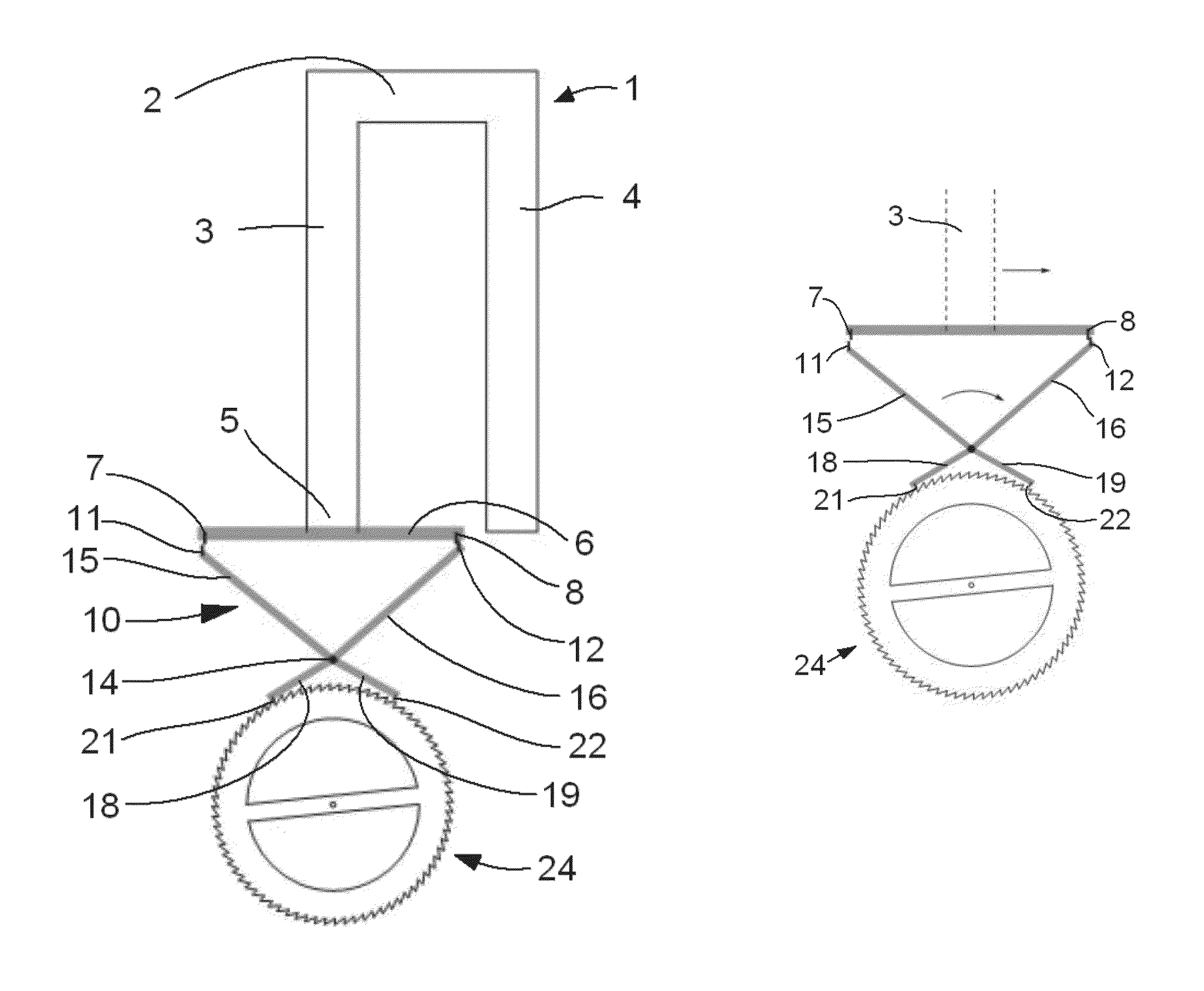 Tuning-fork resonator for mechanical clock movement