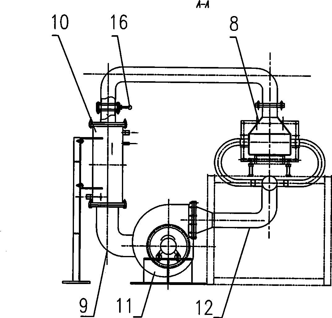 Fast cooling method for lithium iron phosphate steel belt type reducing furnace