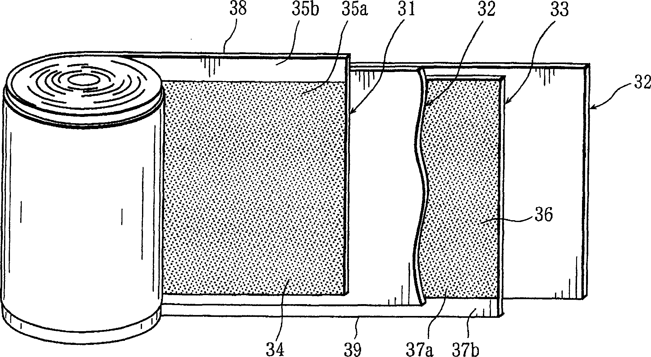 Battery and method of manufacturing the same