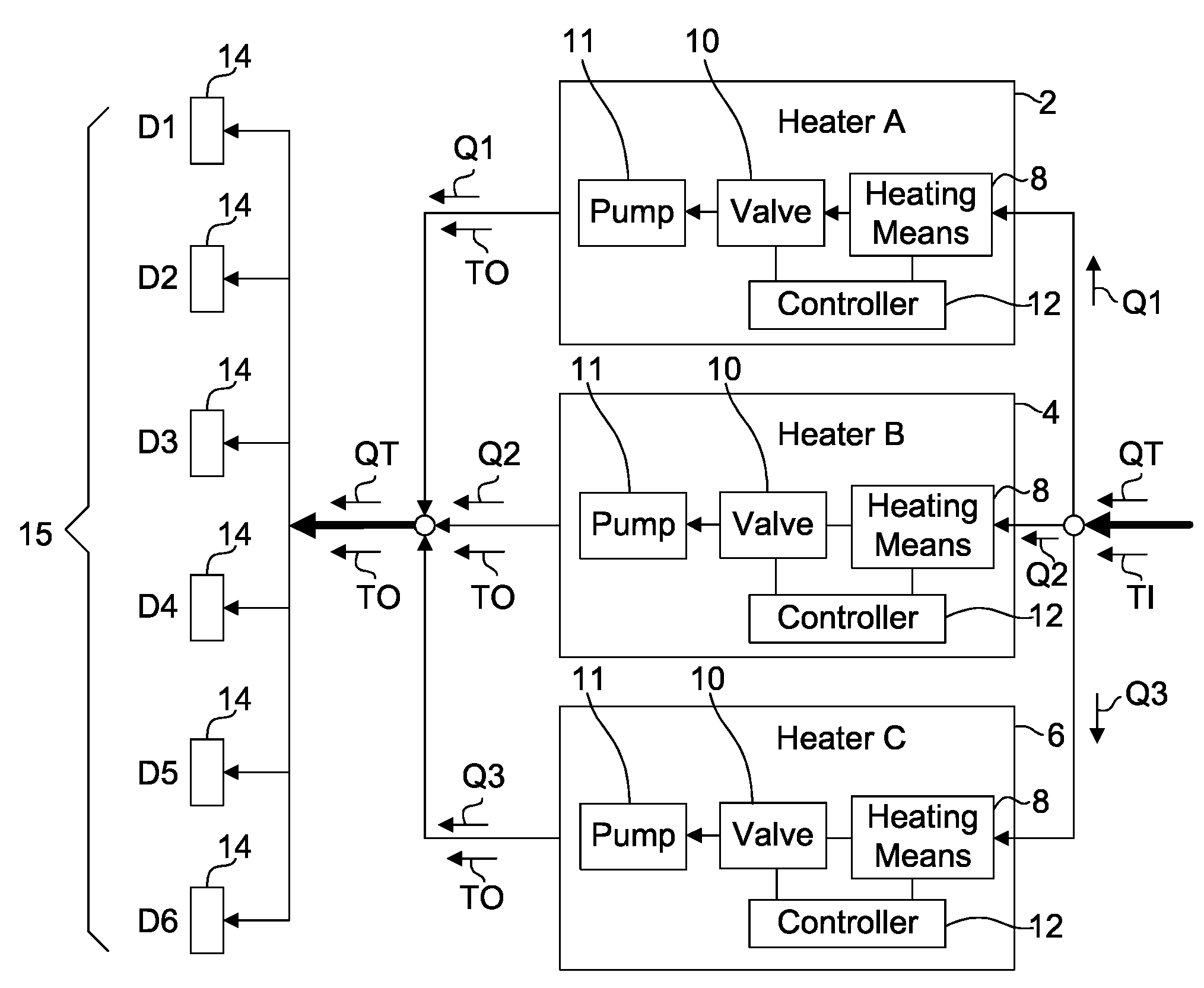 Control system methods for networked water heaters