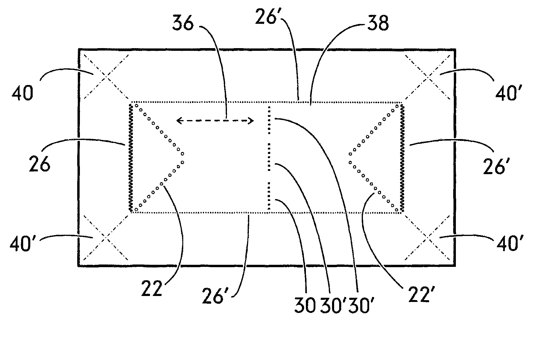 Stabilizing openings for corrugated plastic water craft floor