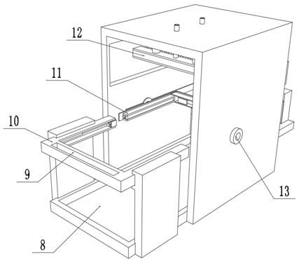 Construction plate paint spraying device for constructional engineering