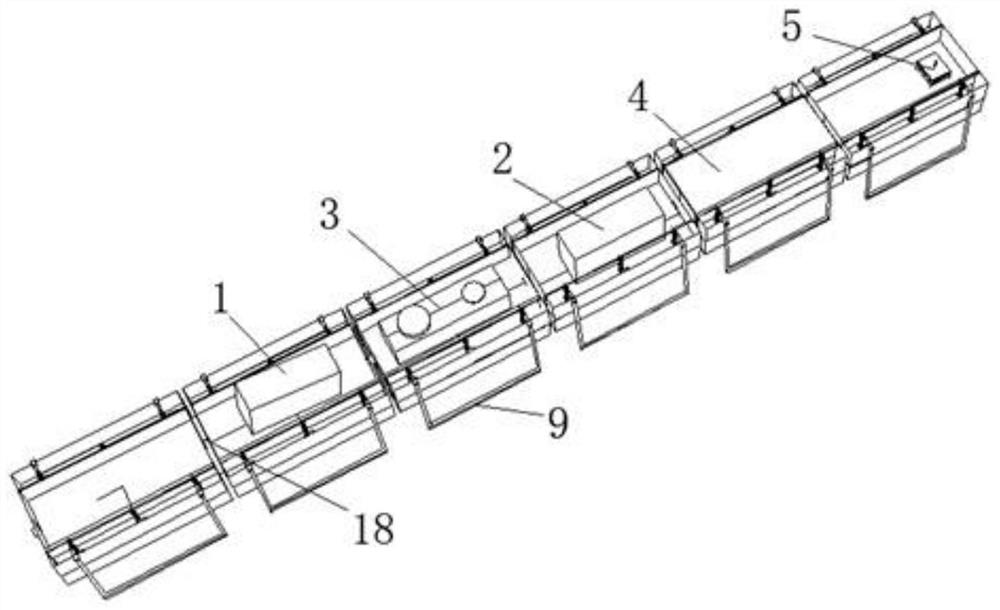 A "millipede" bionic crawling device for leak detection of deep-buried oil pipelines in desert areas