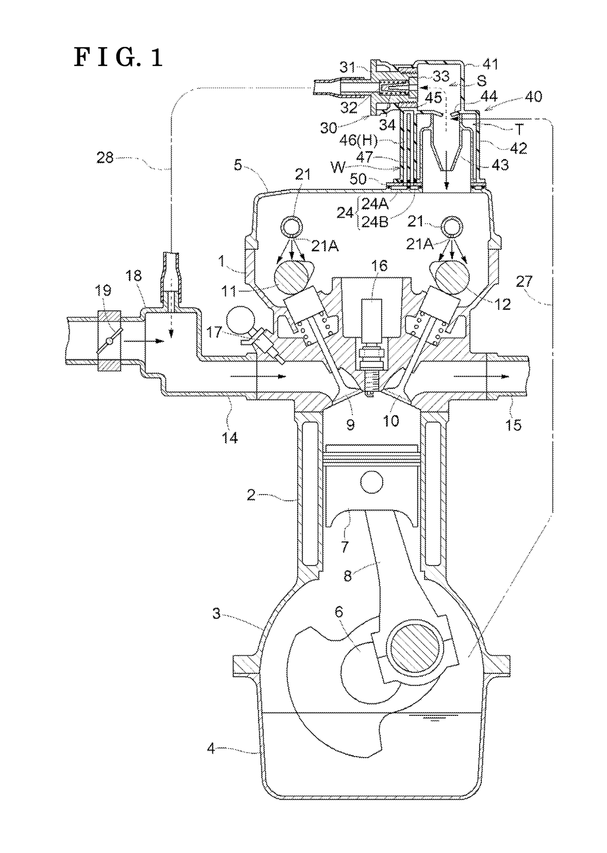 Blow-by gas recirculation apparatus