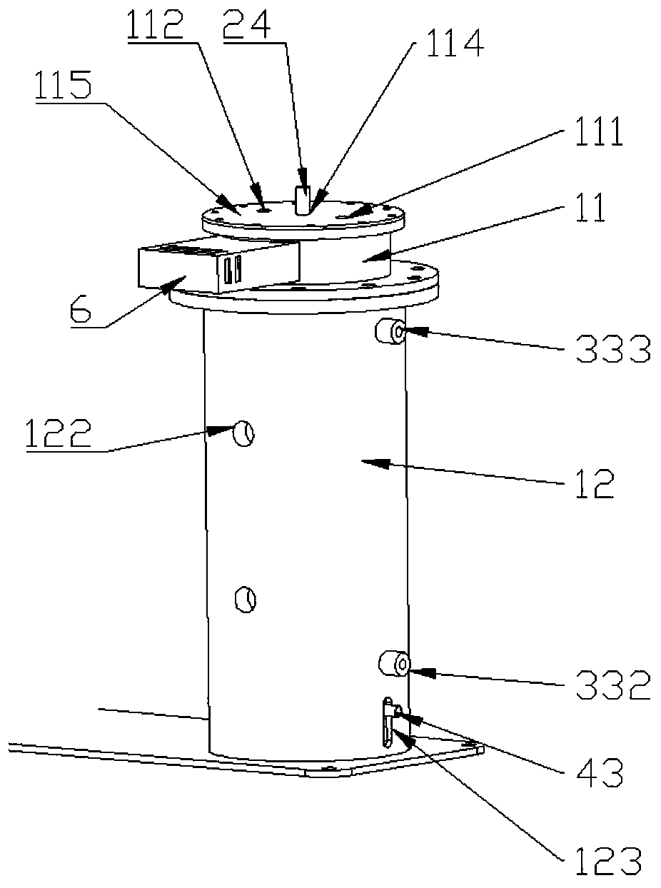 Artificial simulation climate box for monitoring uranium tailing sand