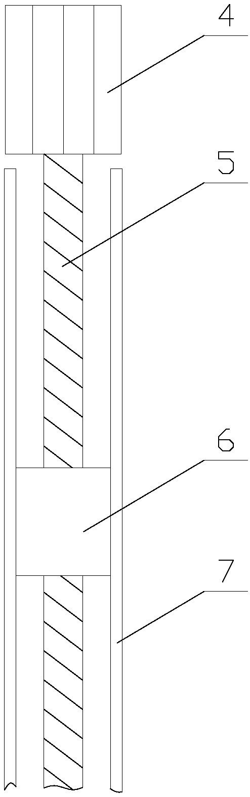 Oil exploration equipment with drill bit cleaning and accurate detection functions