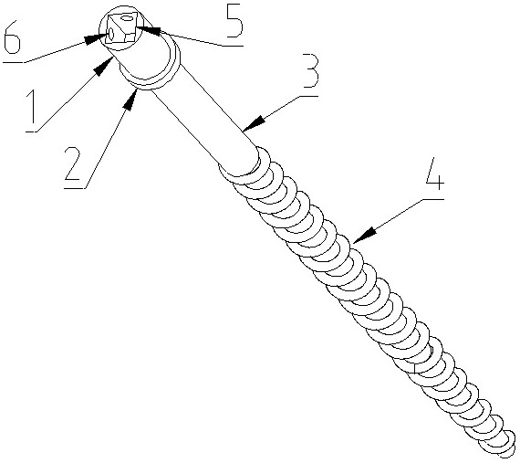 Special self-in/out type grounding electrode for grounding impedance test