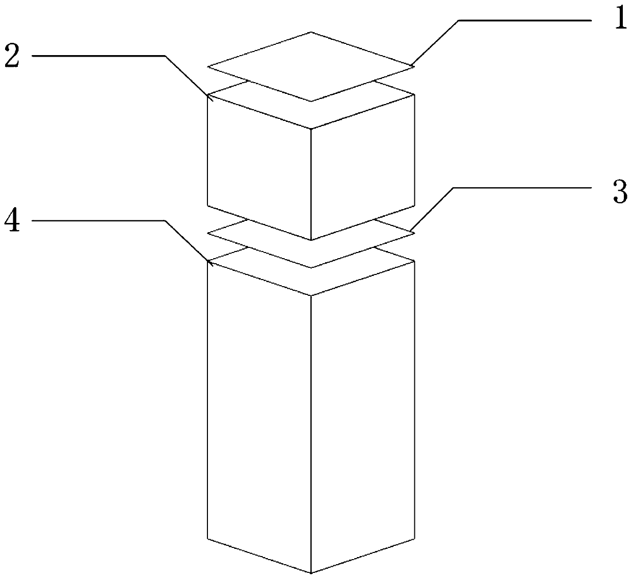 Structure for improving oblique incidence characteristic of glass material in 5G millimeter wave frequency band