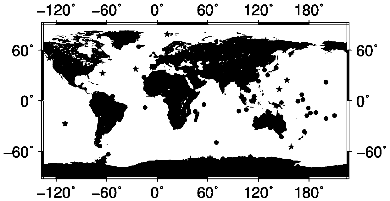 GNSS maneuvering satellite orbit determination method with additional clock error model constraint