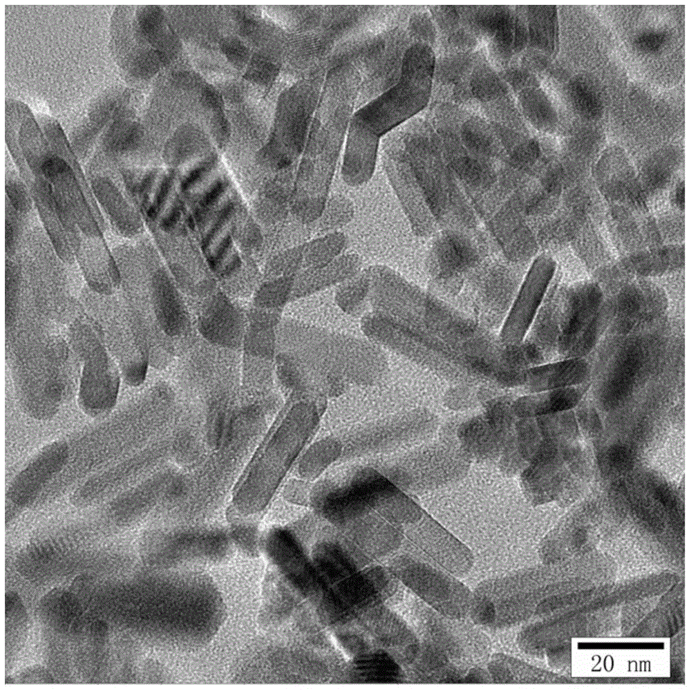 A tin dioxide nanorod with controllable aspect ratio and preparation method thereof