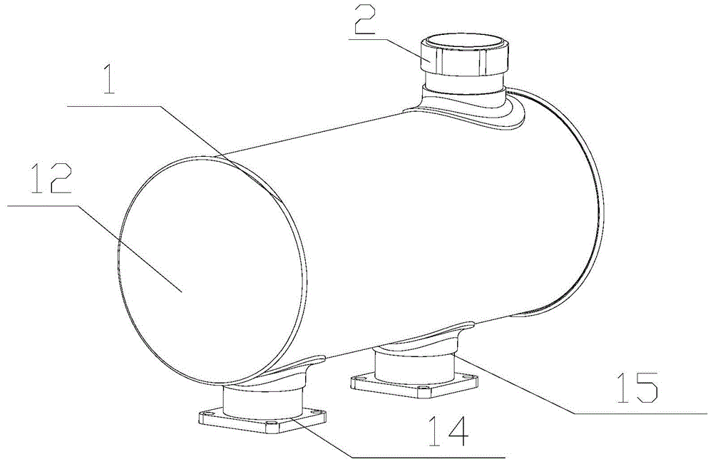 Rainproof muffler