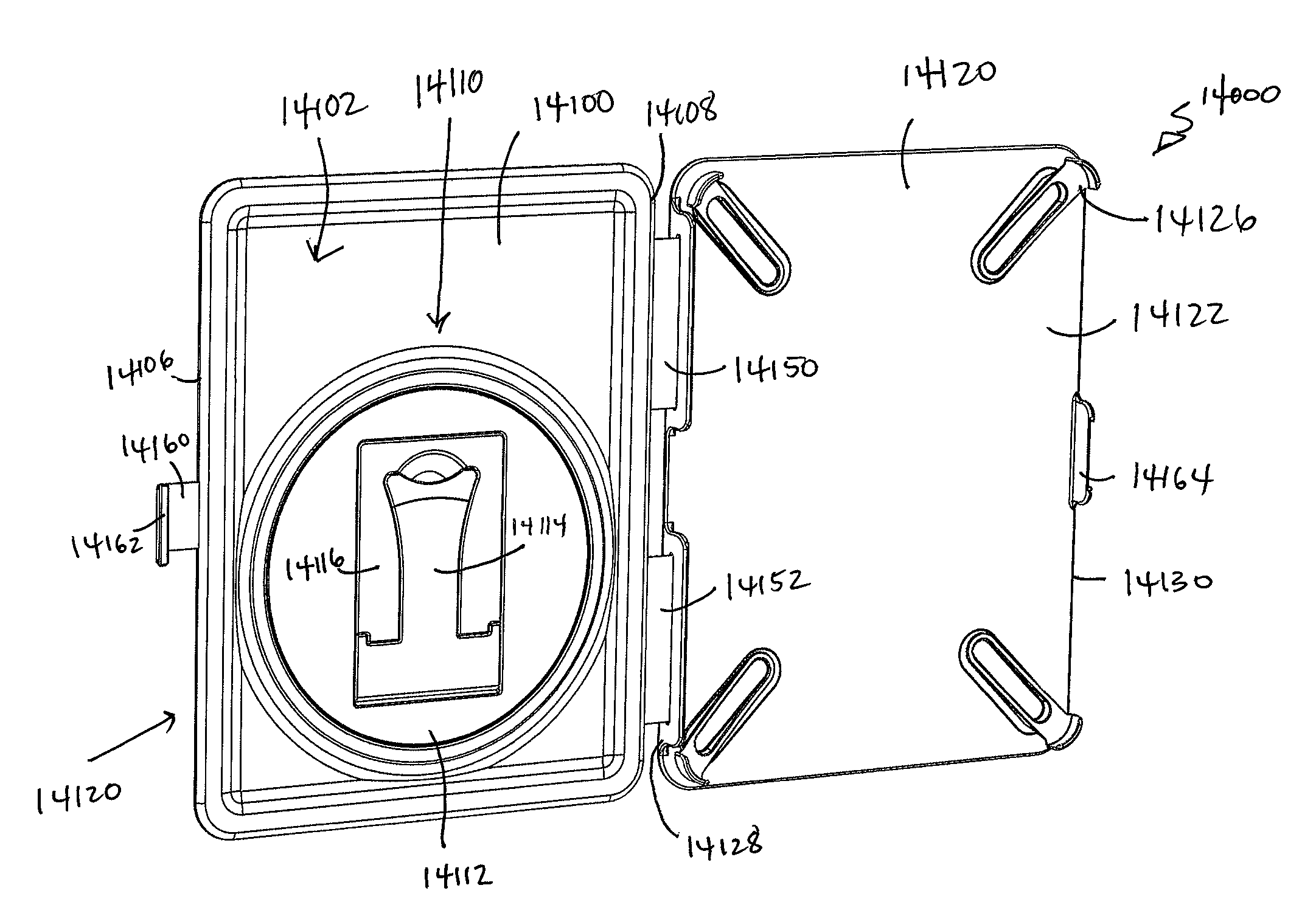 Holder for electronic device with support