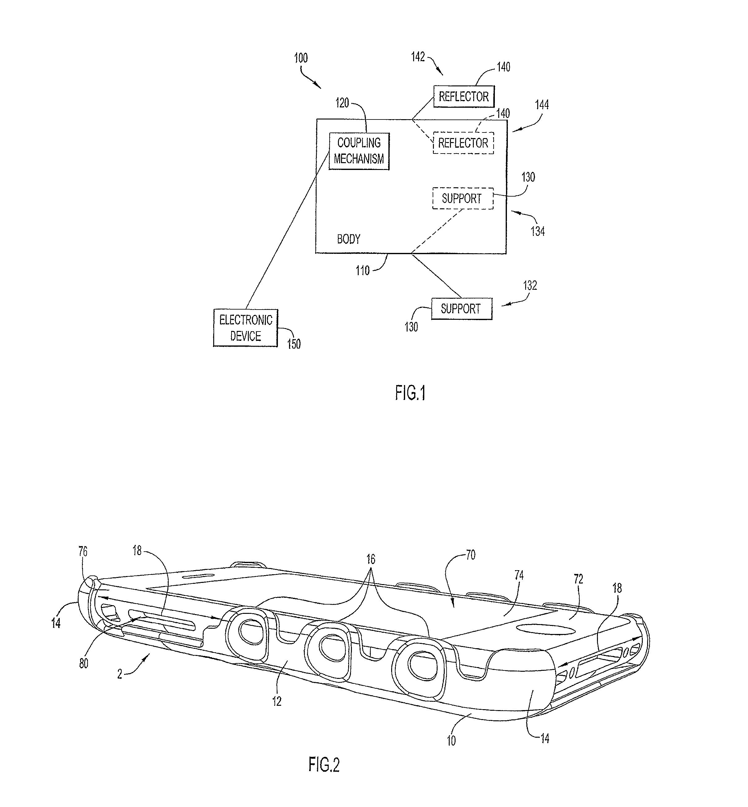 Holder for electronic device with support