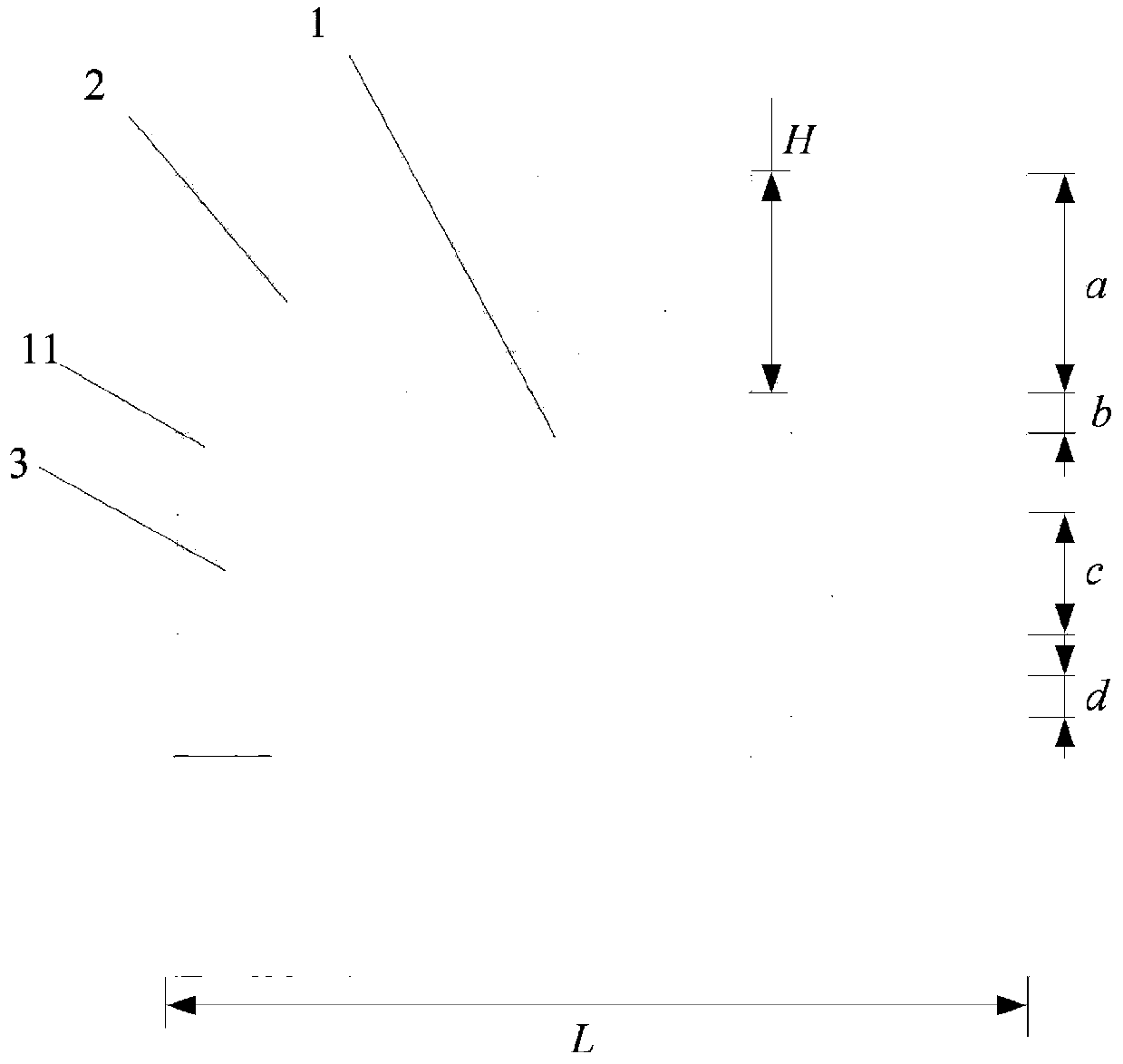 A kind of dissipative broadband absorbing fss structure and preparation method