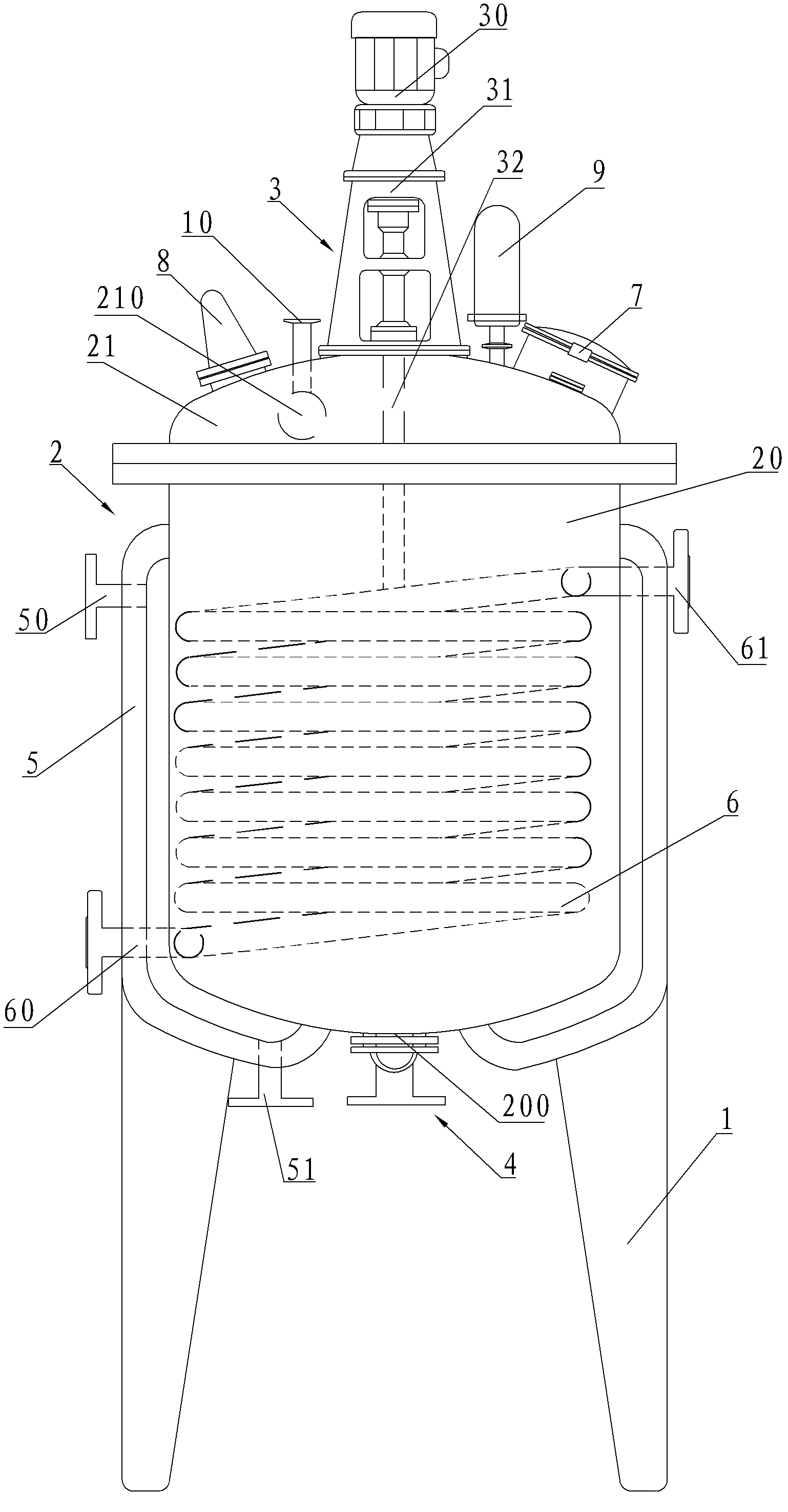 Vinpocetine special-purpose crystallization pot