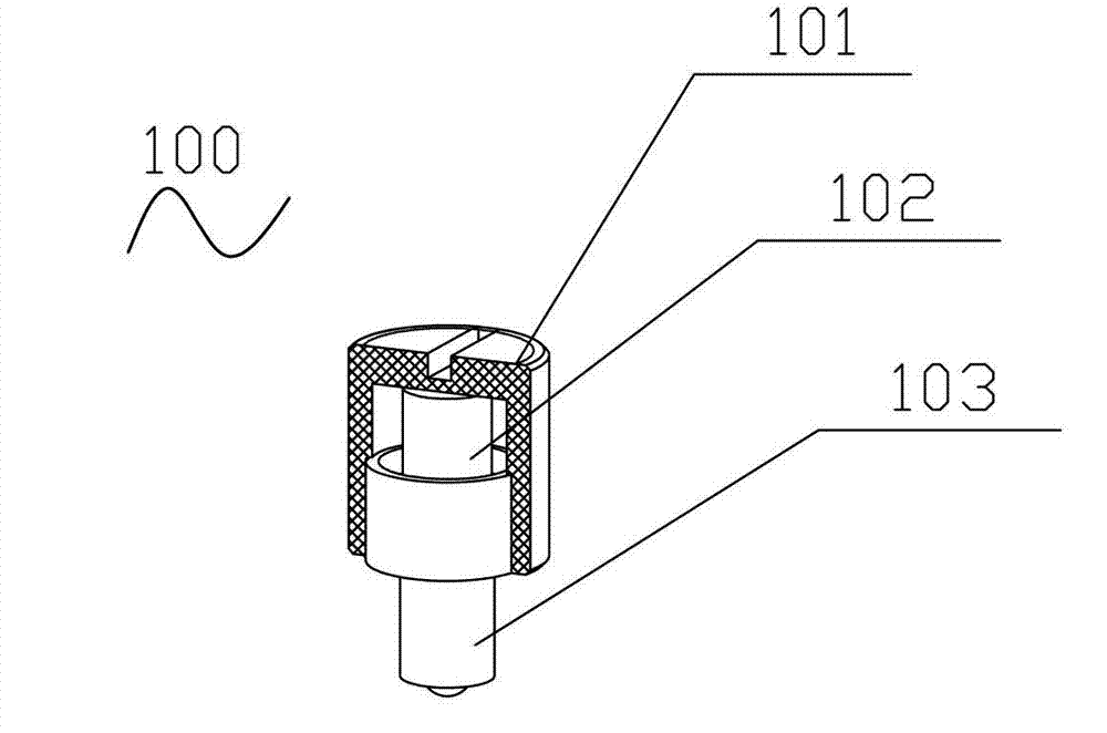 Initiatively cutting circuit disconnector