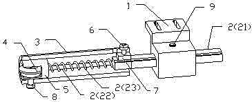 Automatic regulating device for argon arc welding machine table