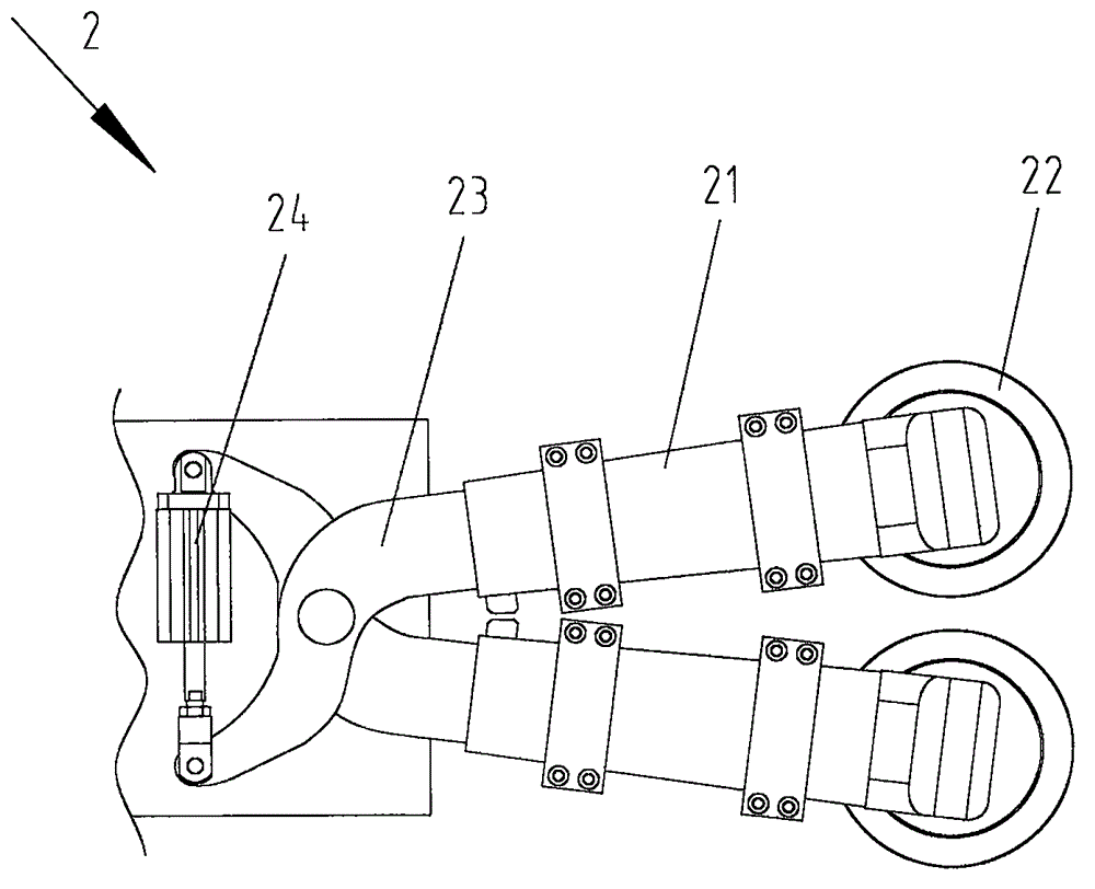 Detection system for welding lines and detection method used by detection system for welding lines