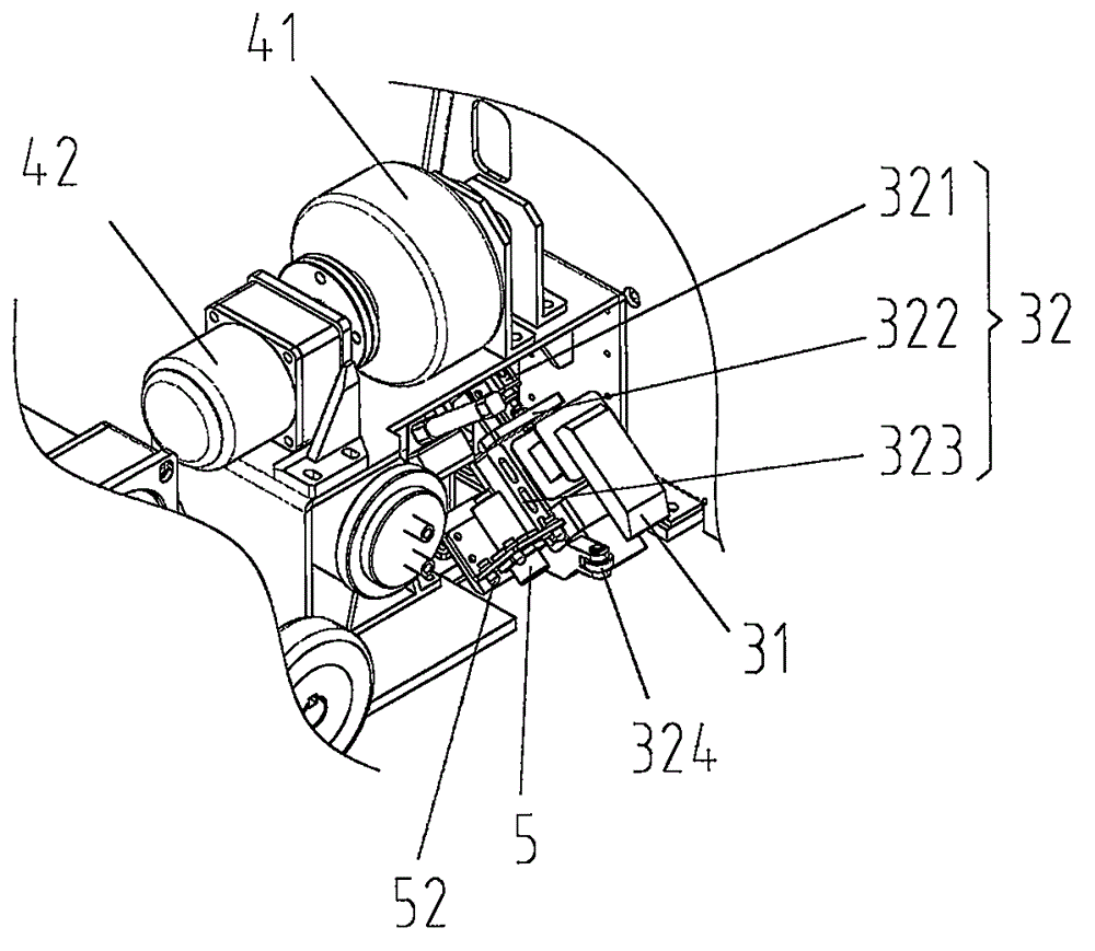 Detection system for welding lines and detection method used by detection system for welding lines