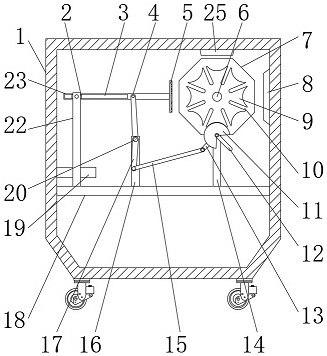 Down flocculus production equipment for solving non-spinnability of down