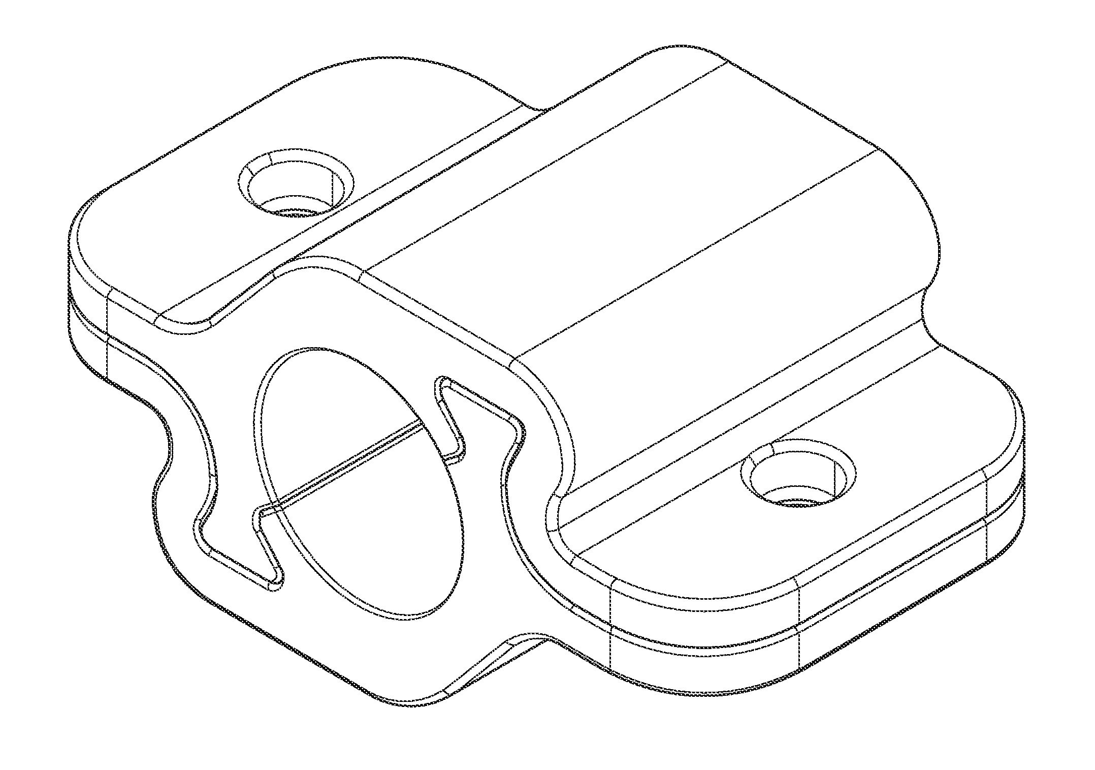 Cable slider with symmetric pieces