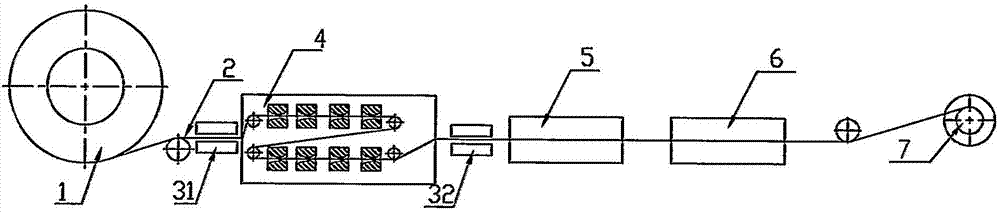 Processing method for photovoltaic solder strips as well as wire-drawing die and photovoltaic solder strip processing device used in method