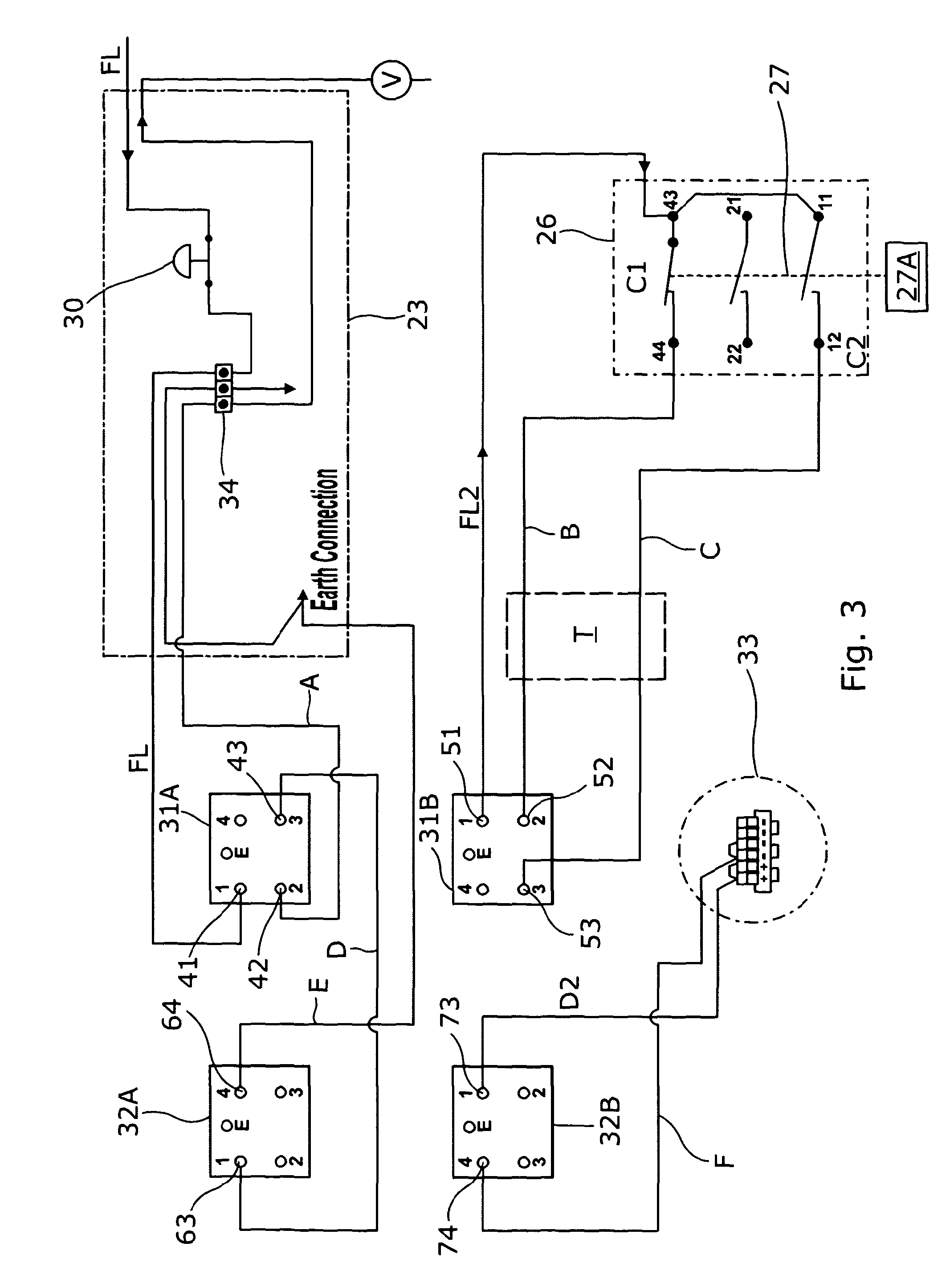 Aerial lift with safety device