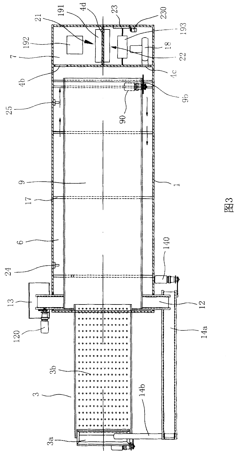 Tea leaf withering process plant