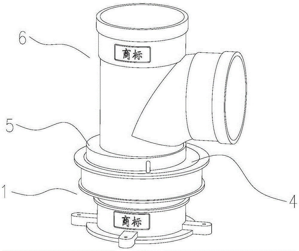 Embedded leakage-proof joint