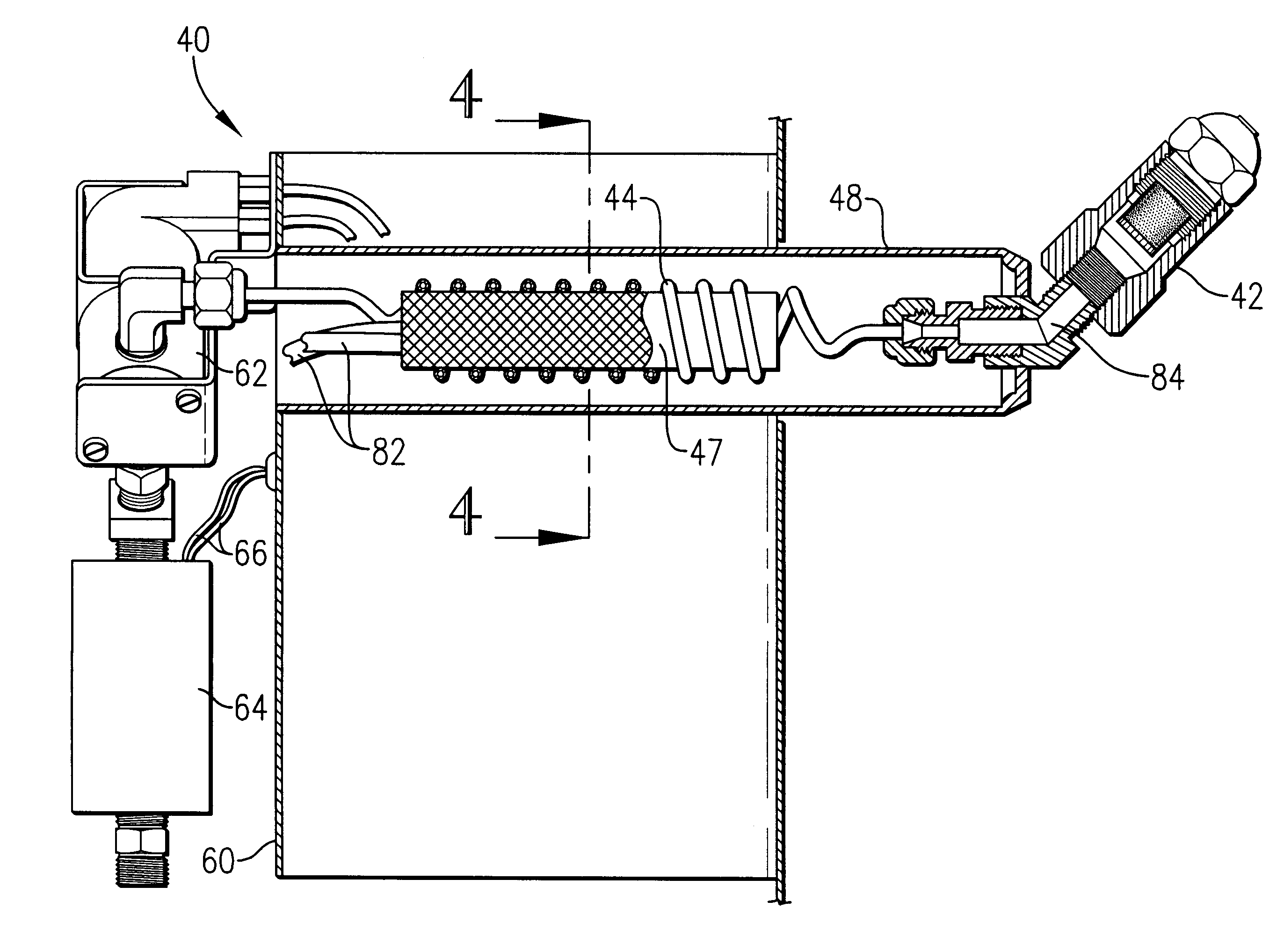 Steam humidifier for furnaces