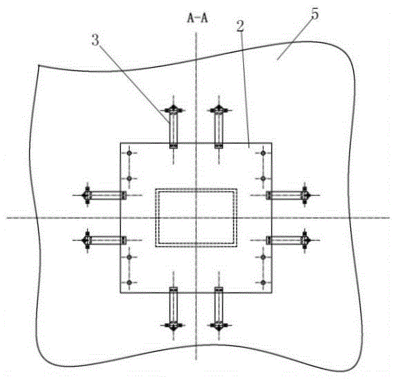 Improvement method and device based on conventional ship vibration isolation system