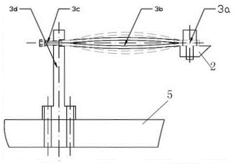 Improvement method and device based on conventional ship vibration isolation system