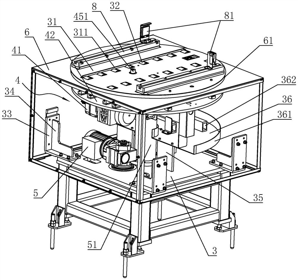 Steering device for engine conveyor line