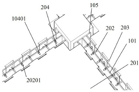 A long-span composite structure floor