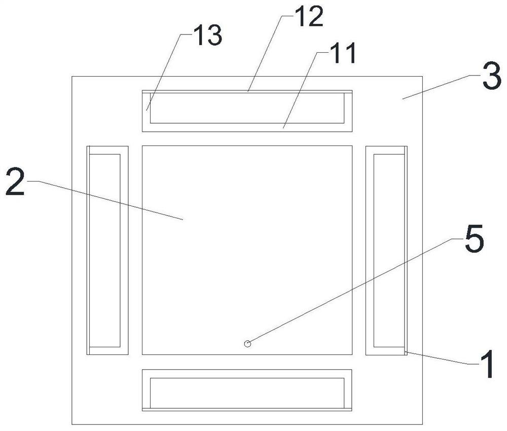 Dual-frequency patch antenna capable of widening beam width