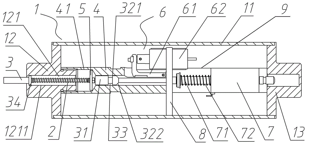 Collision simulation device for combined electric appliance releasing linkage test