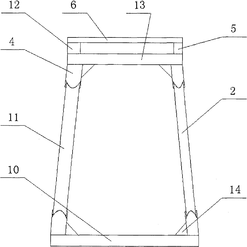 Construction-vehicle cab with novel roll-over protection structure, and dynamic design method thereof